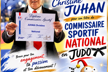 Christine JUHAN devient commissaire sportif national