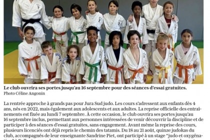 Article le Progrès du 07/09/2026