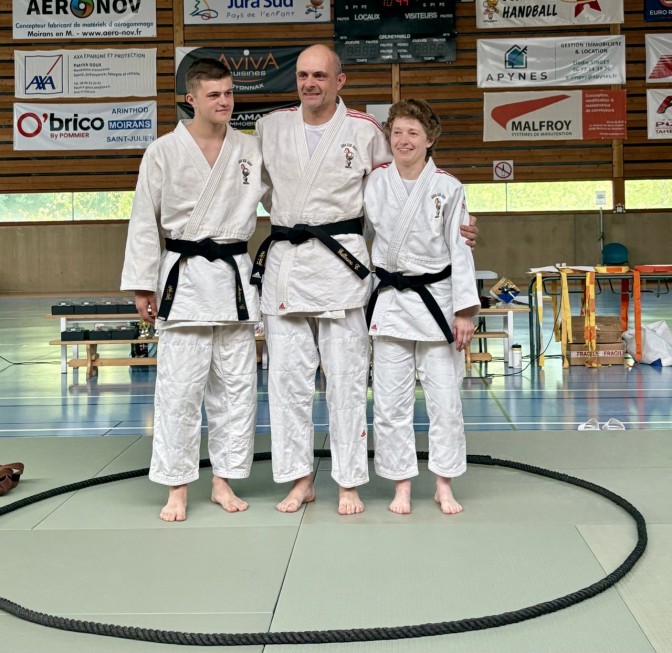 Image de l'actu 'Remise de la ceinture Noire 1er Dan à Guillaume COLAS'