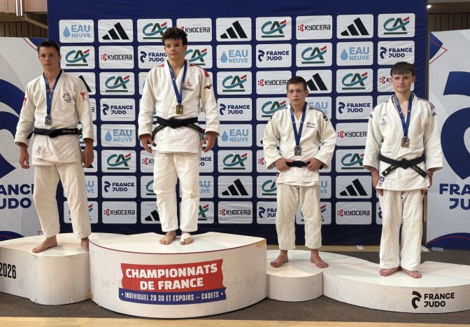 Image de l'actu 'Championnat de France Cadet : Trystan BEGON 3ème du Championnat 3ème Division'