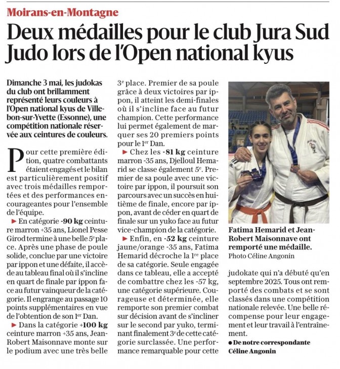 Image de l'actu 'Articles le Progrès du 08/05/2026.'