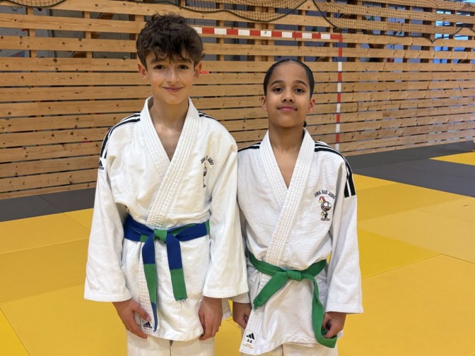 Image de l'actu 'Mattéo SICILIANI et Axel GREGIS en stage inter-départemental Benjamin'