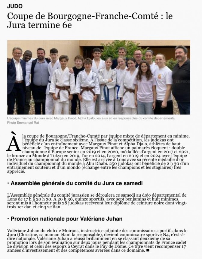 Image de l'actu 'Article le Progrès du 07/06/2024'