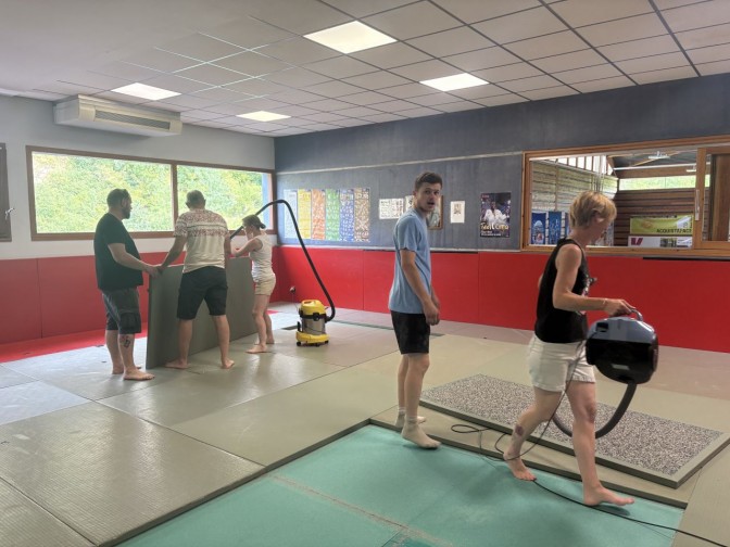 Image de l'actu 'Nettoyage du dojo'