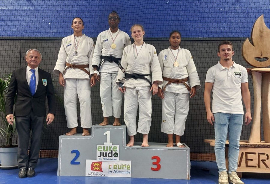 Elise BEGON 3ème au tournoi national cadet de l'Eure