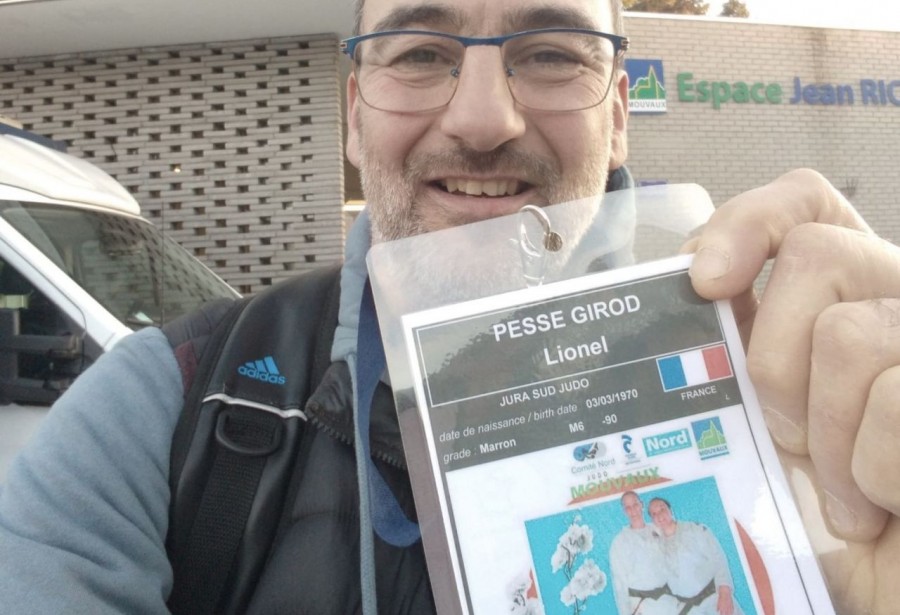 Lionel 7ème au Master Vétéran de Lille