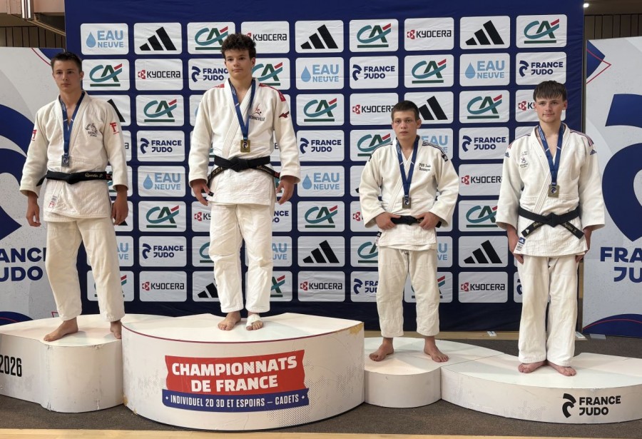 Championnat de France Cadet : Trystan BEGON 3ème du Championnat 3ème Division