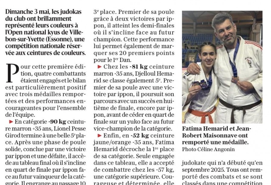Articles le Progrès du 08/05/2026.