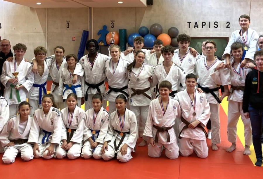 Le regroupement Avenir Judo remporte le Challenge de la Bresse