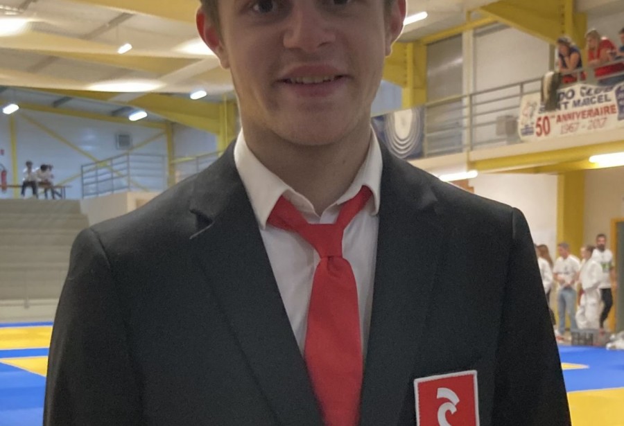 Antonin COLAS commissaire sportif N3 en étant major de sa promotion