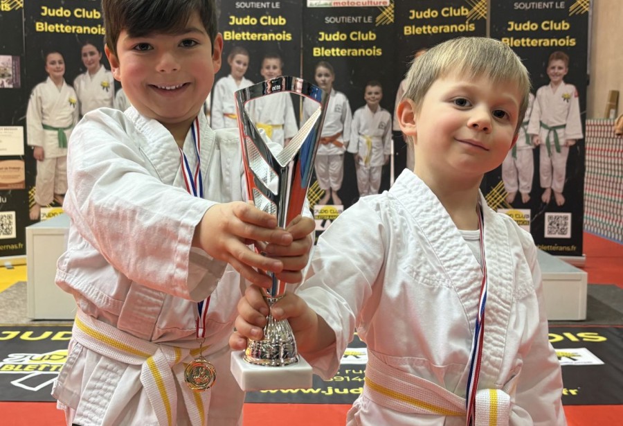 Jura Sud Judo se classe 4ème sur 20 clubs au Tournoi de Bletterans
