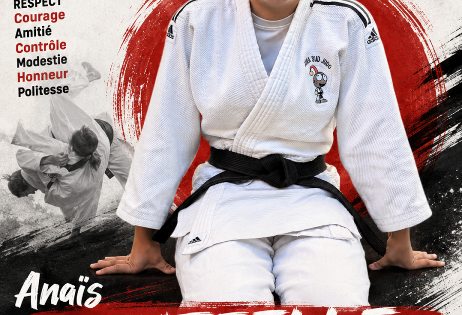 Passage de grade à Besançon : Anaïs BOUTEILLE obtient sa Ceinture Noire 1er Dan