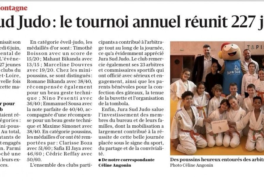 Article le Progrès du 10/06/2026
